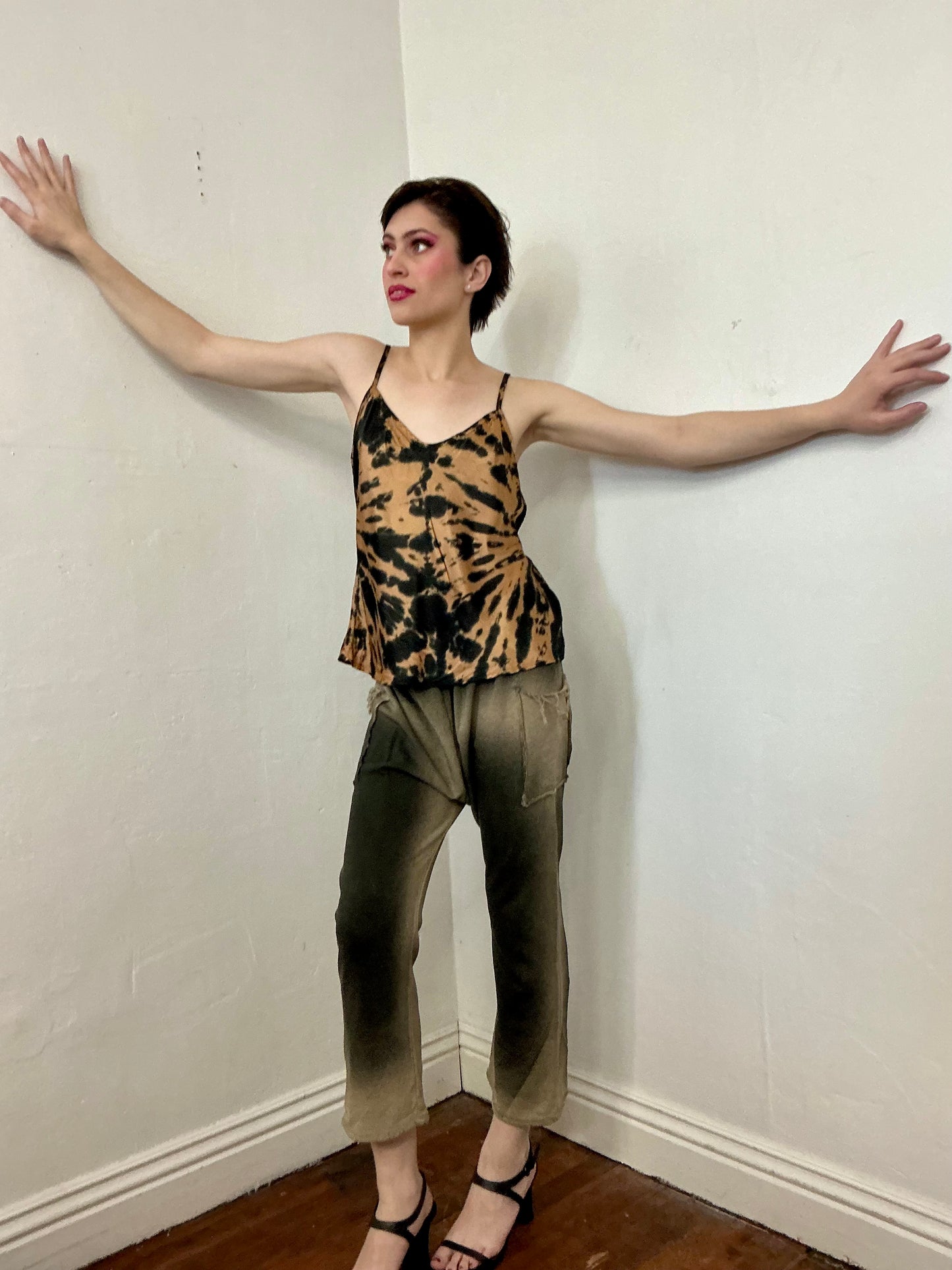 Reworked silky top
