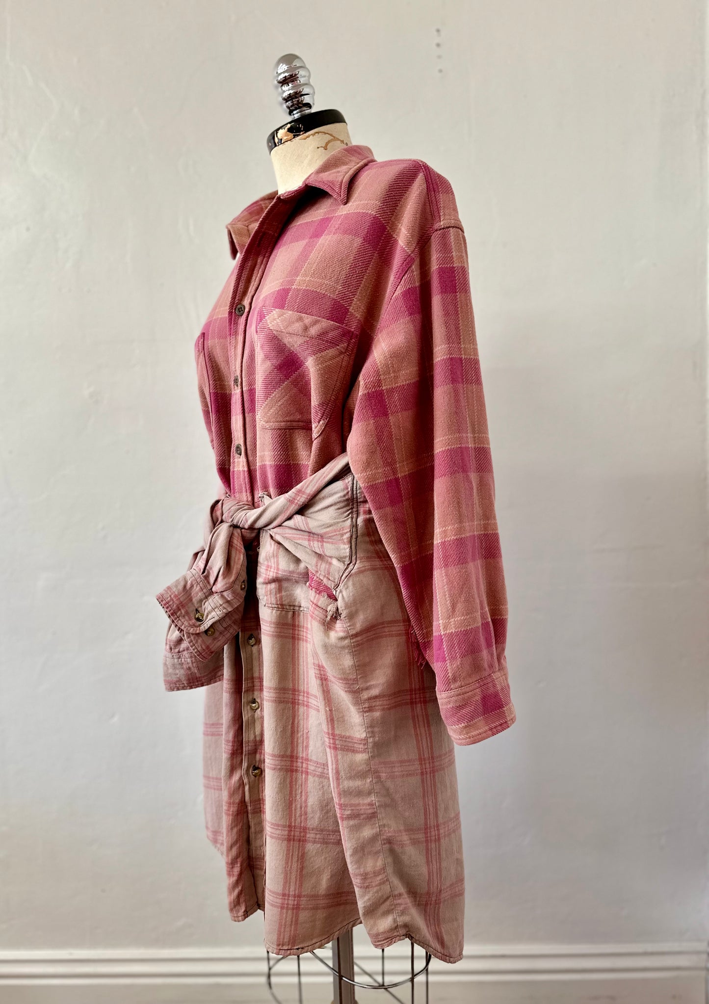 Ragtofab Upcycle  shirt dress