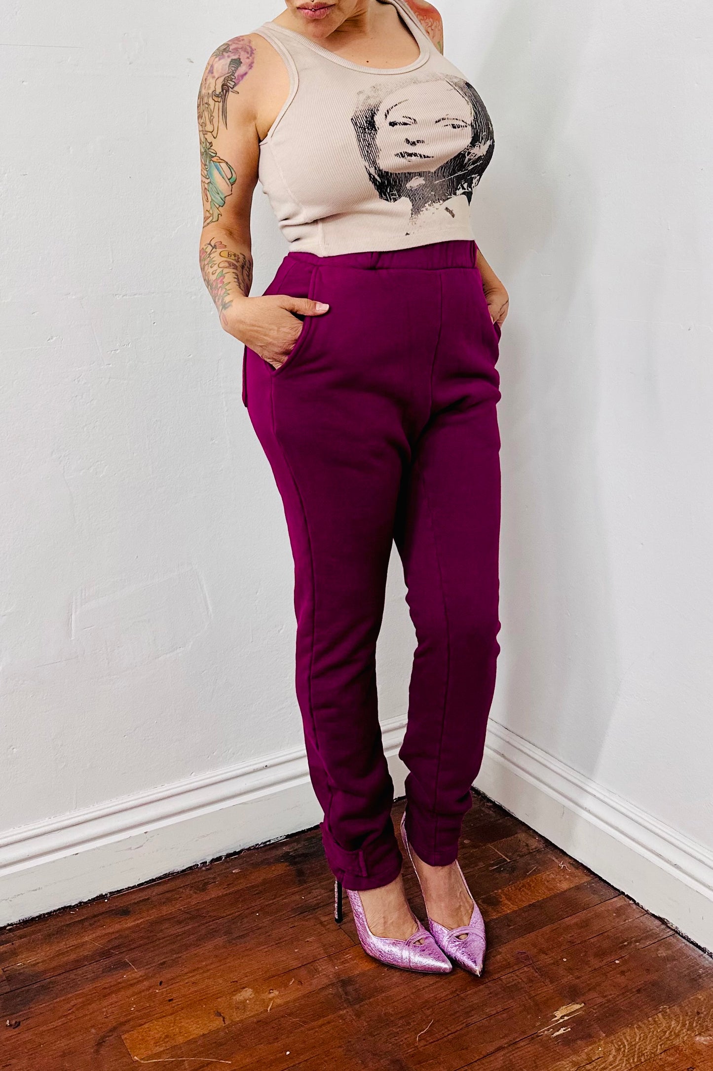 Ragtofab screen printed tank top