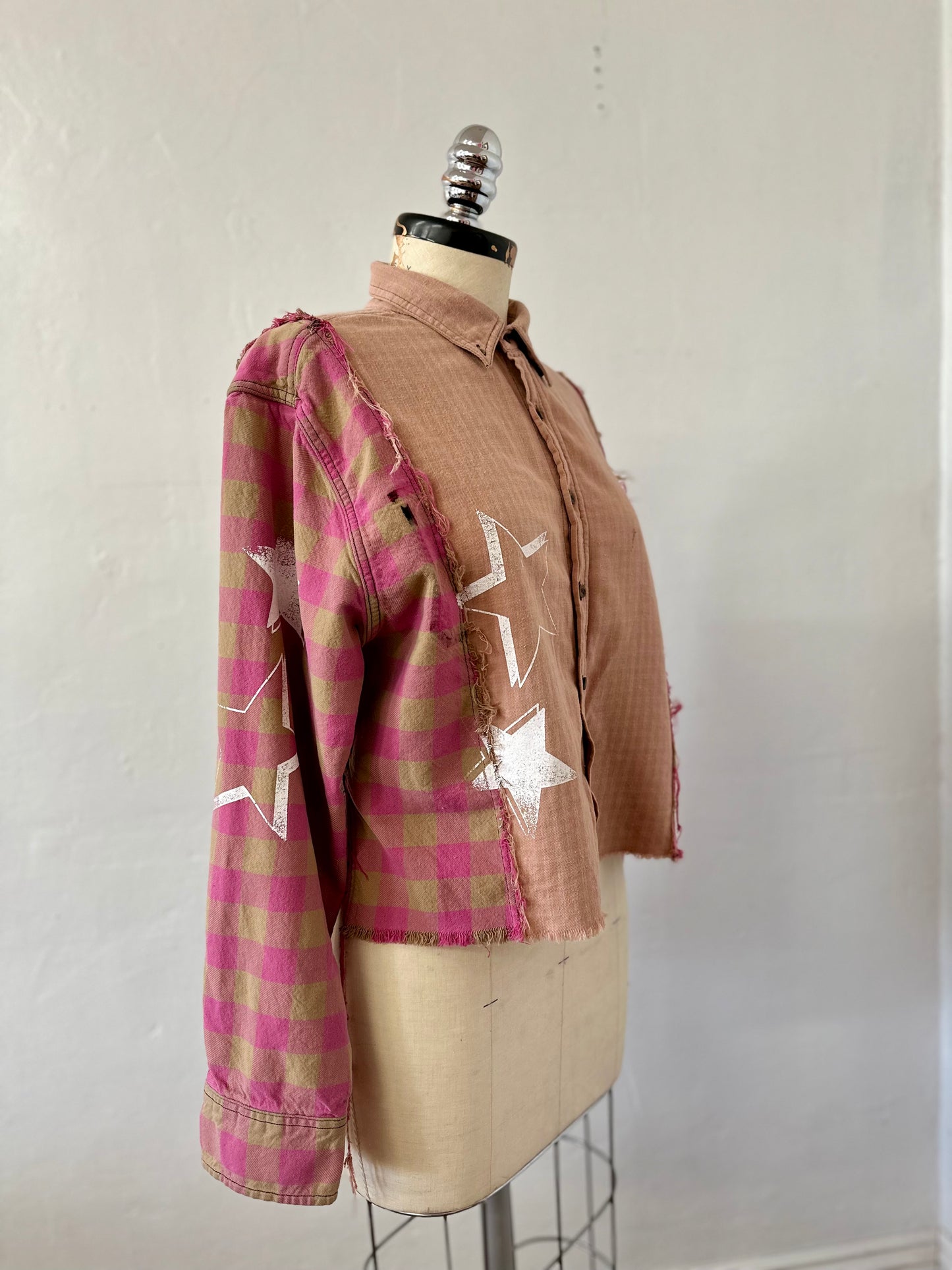 Ragtofab Upcycle Pink and brown