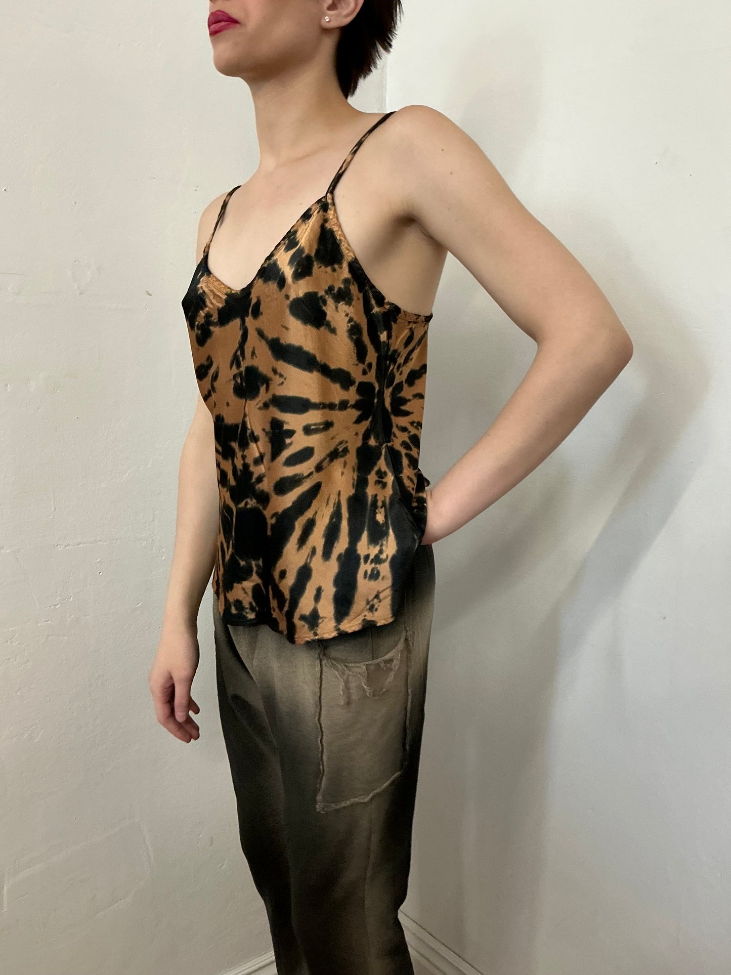 Reworked silky top