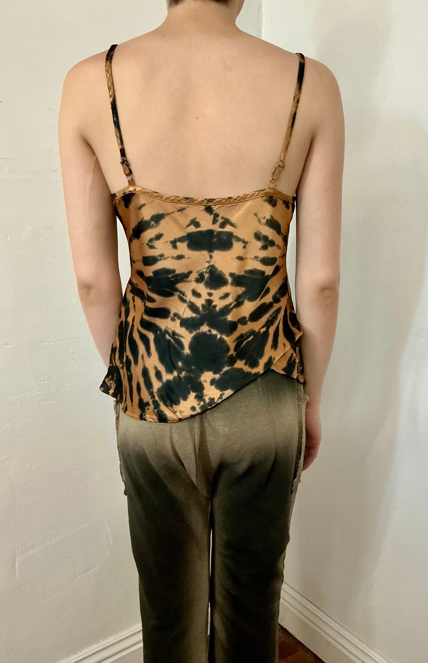 Reworked silky top