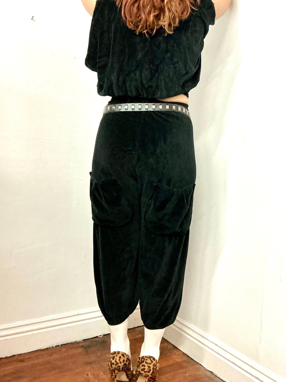 Cargo pant with oversized tank top set