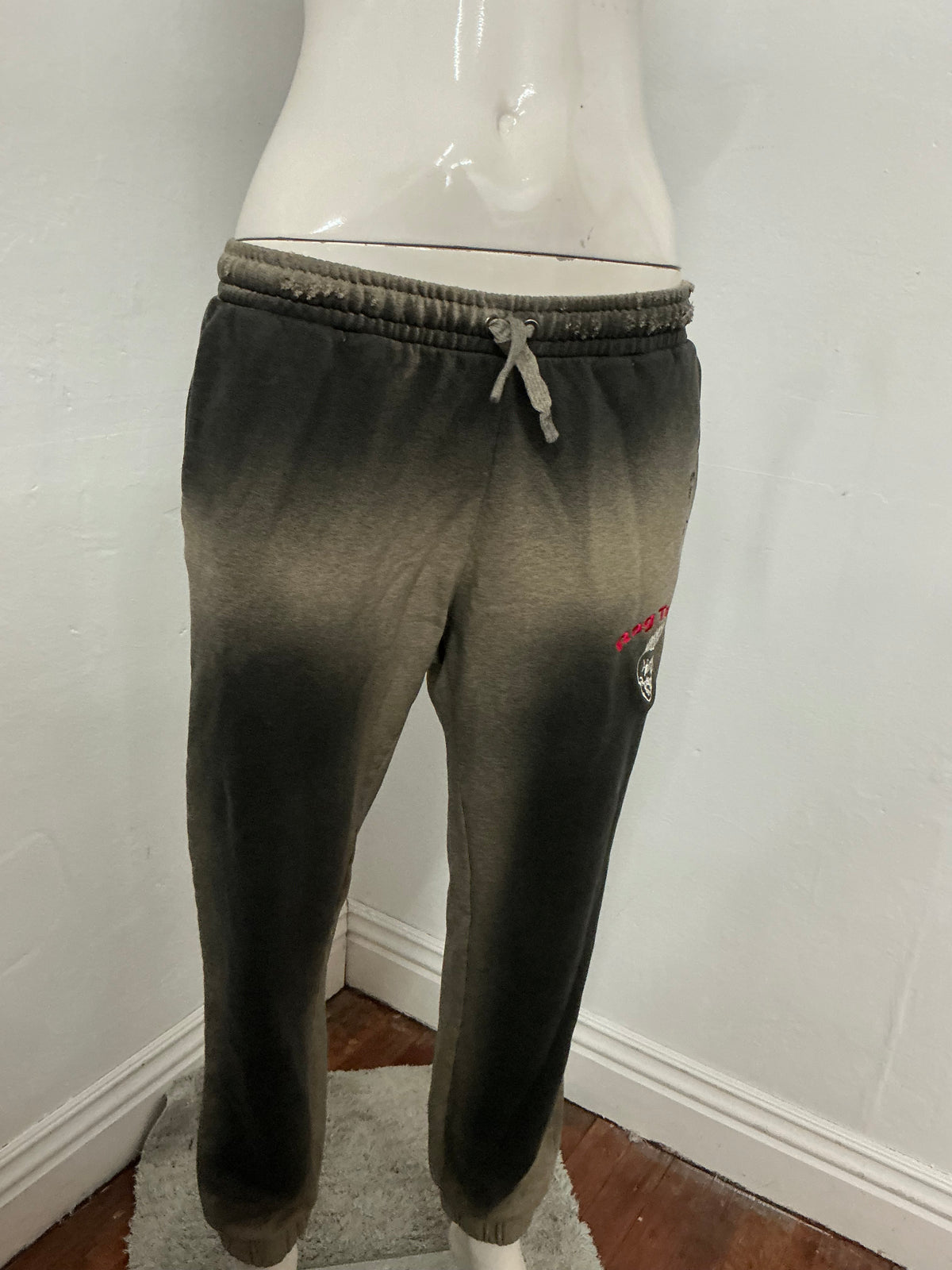 Upcycle Mud wash spray  French terry jogger