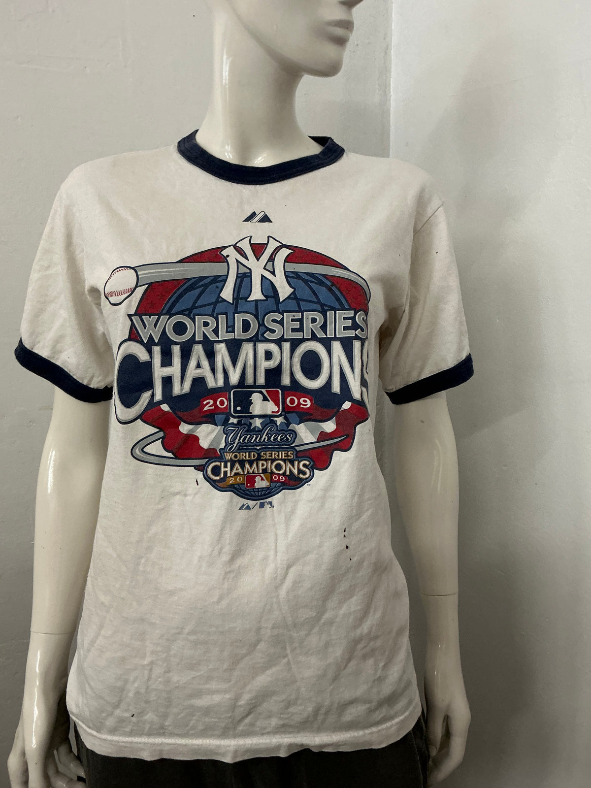 Vintage NY World Series 2009 ringer tee