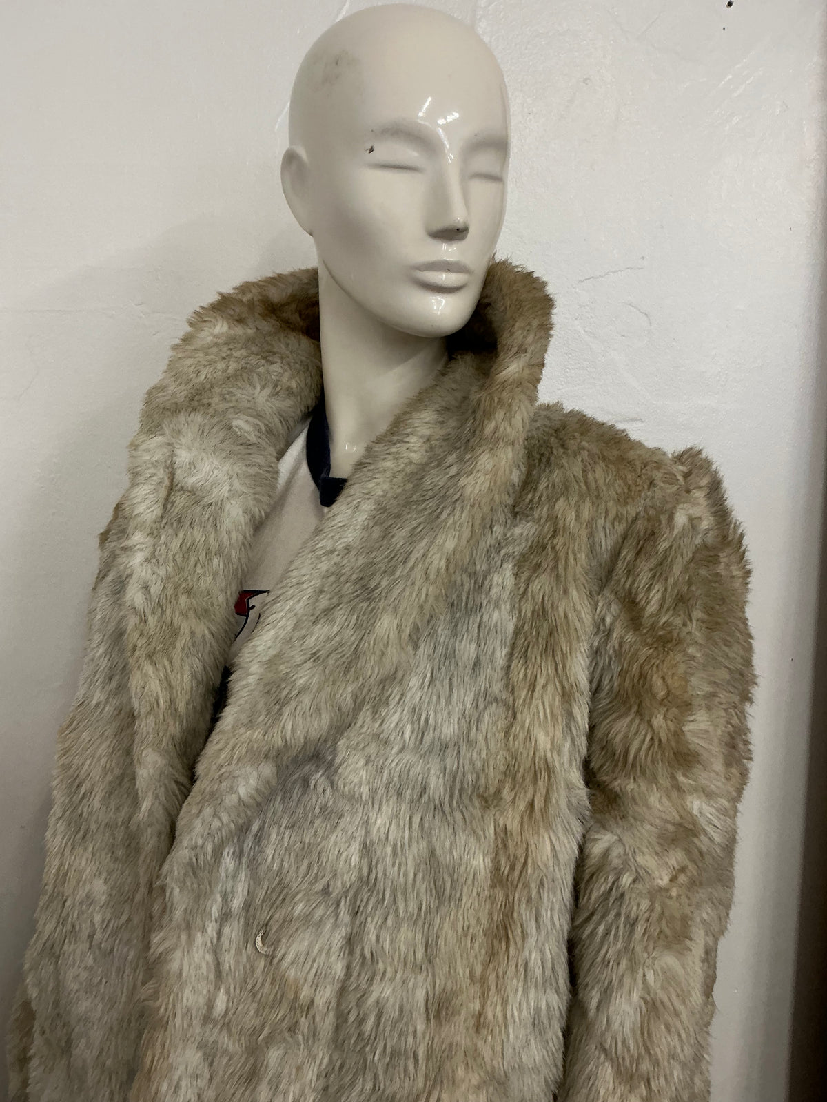 Candace Originals vintage faux fur coat