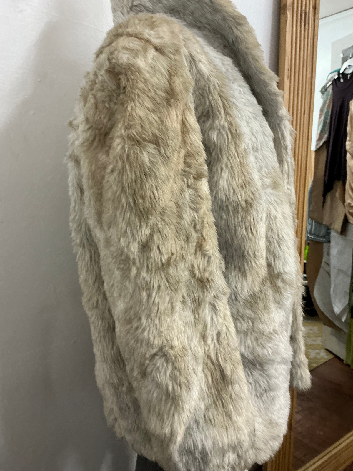 Candace Originals vintage faux fur coat