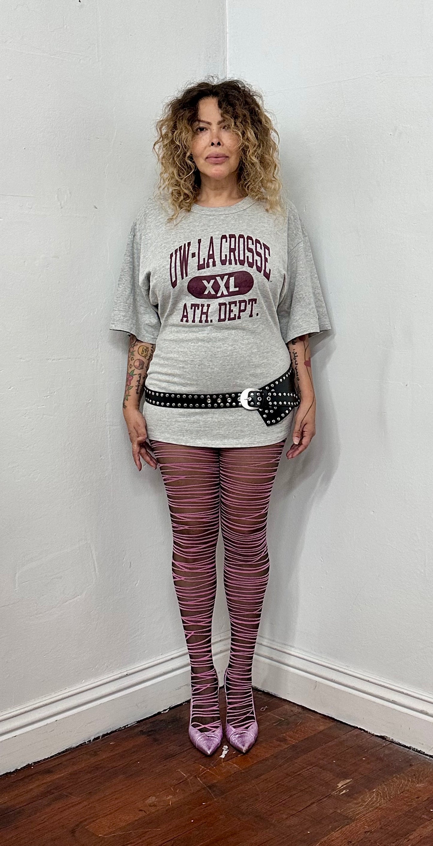 Reworked tee dress