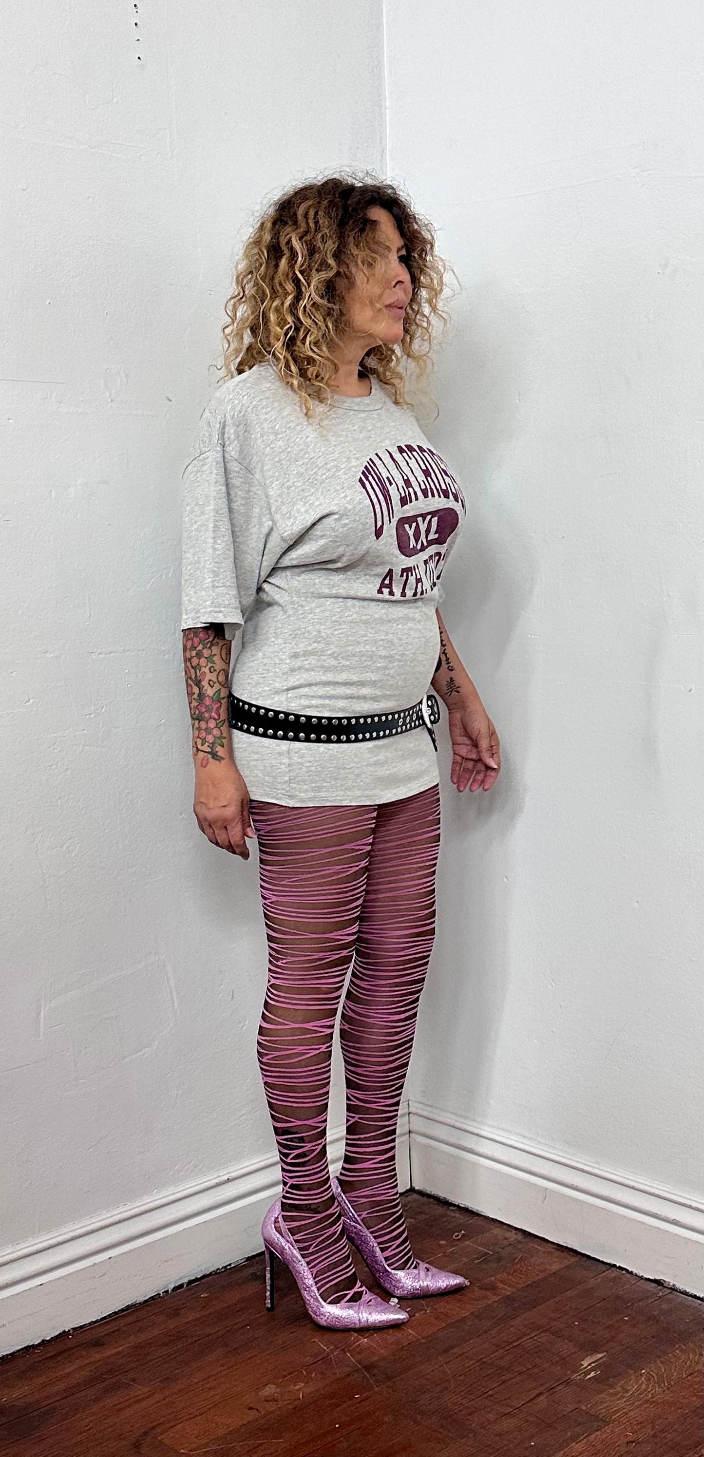 Reworked tee dress
