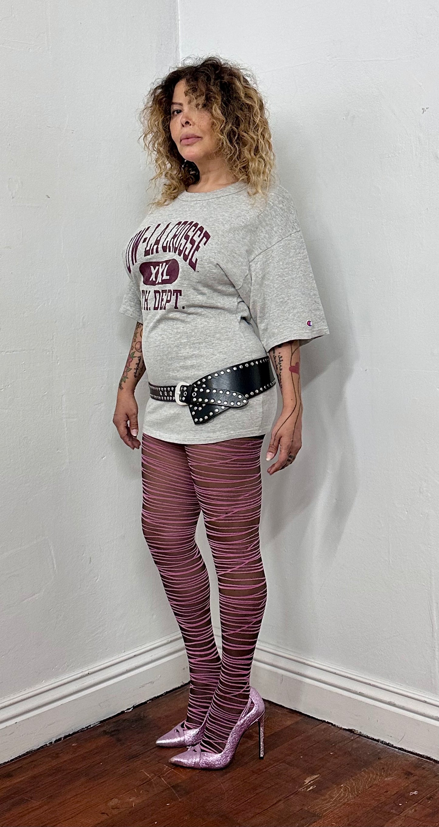 Reworked tee dress