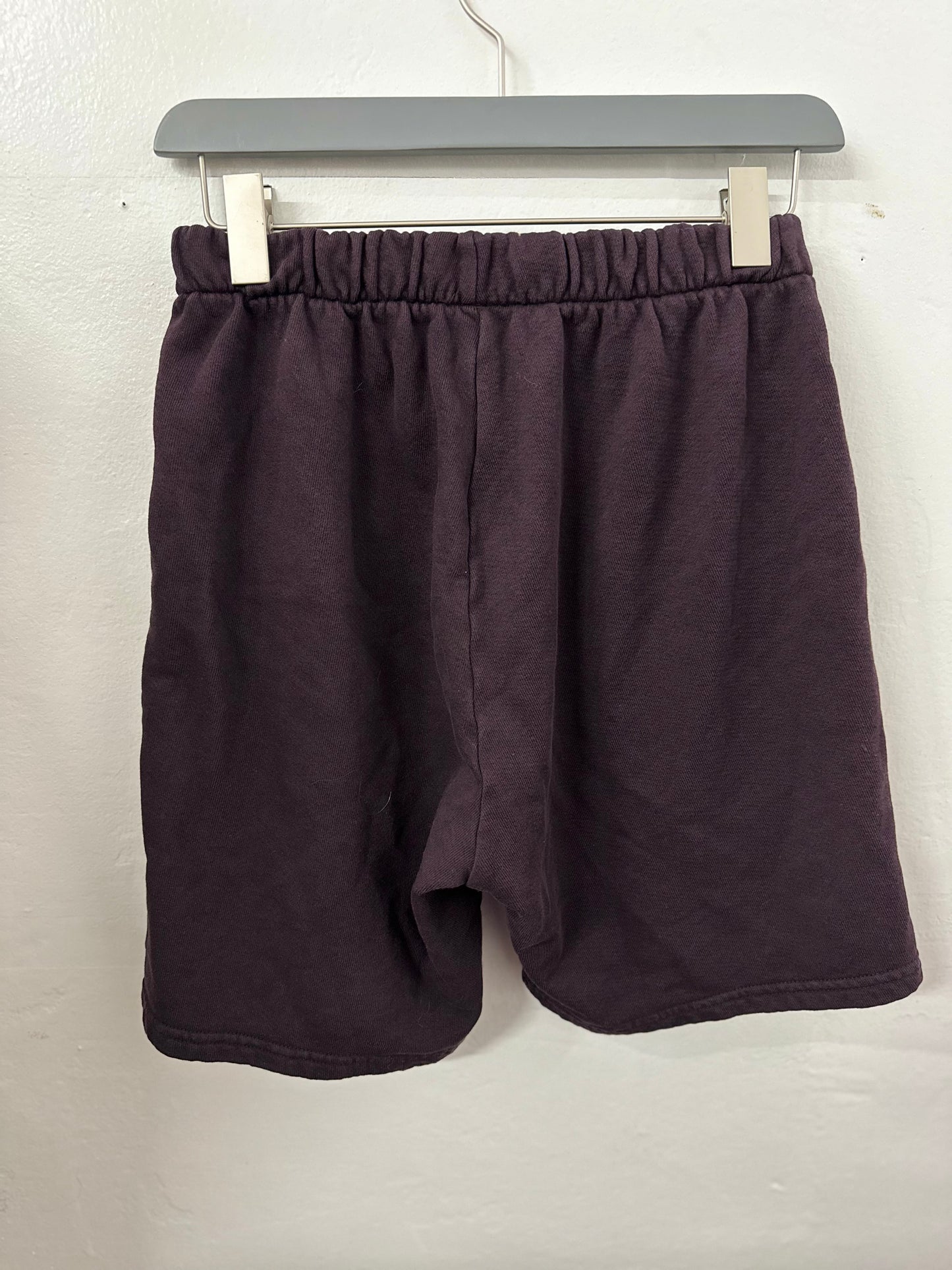 Potassium and tie dye French terry elastic waist short